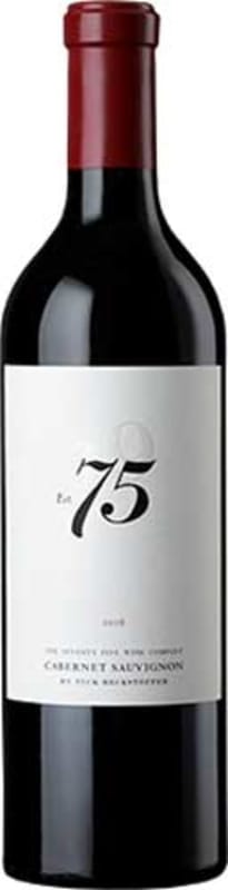 Tuck Beckstoffer 75 Wine Company Cabernet Sauvignon 2016 Front Bottle Shot