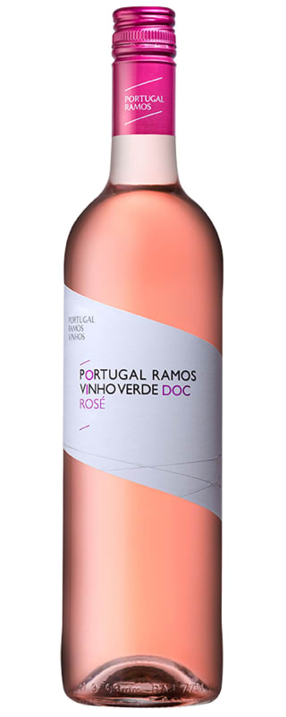 Joao Portugal Ramos Vinho Verde Rose 2017 Front Bottle Shot