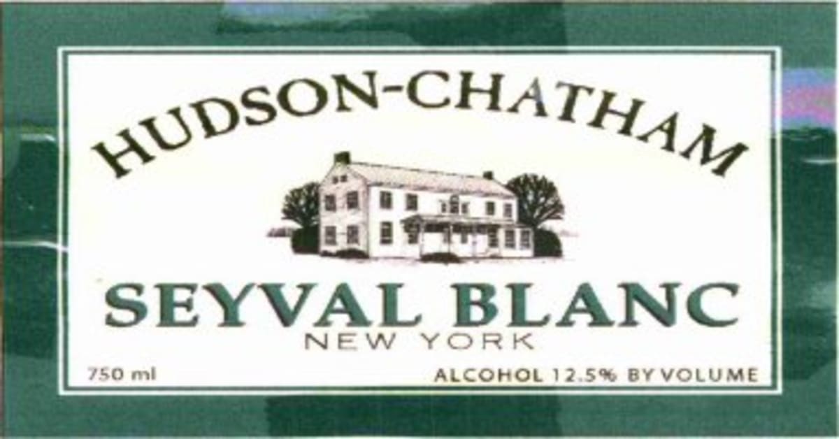 Hudson-Chatham Winery Seyval Blanc 2010 Front Label