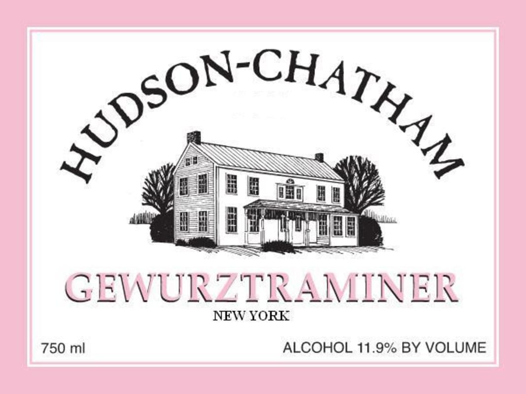 Hudson-Chatham Winery Gewurztraminer 2009 Front Label