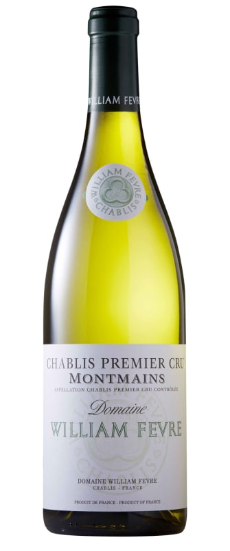 William Fevre Chablis Montmains Premier Cru 2016 Front Bottle Shot