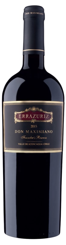Errazuriz Don Maximiano Founder's Reserve 2015 Front Bottle Shot