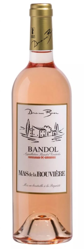 Domaines Bunan Le Petit Rouviere Rose 2017 Front Bottle Shot