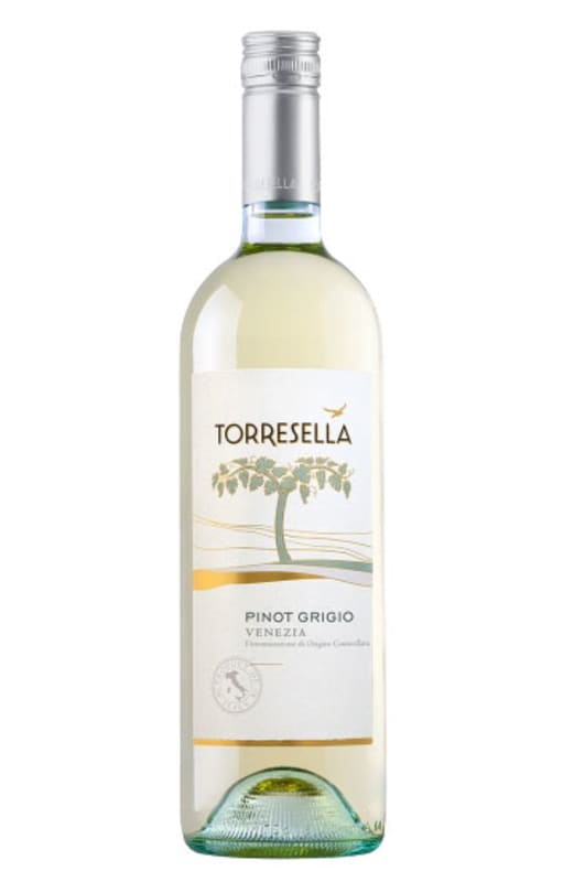 Torresella Pinot Grigio 2017 Front Bottle Shot