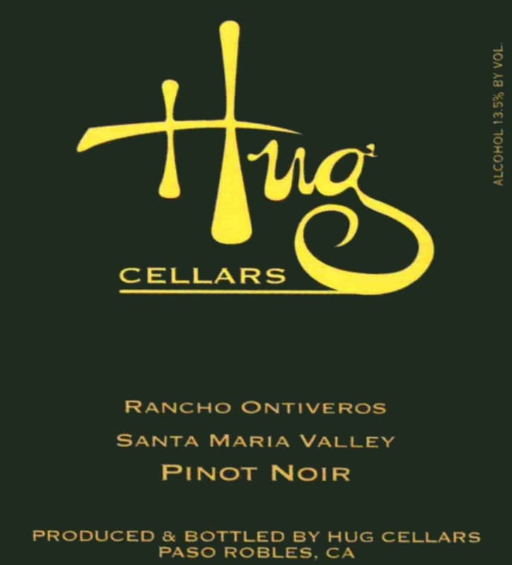 Hug Cellars Rancho Ontiveros Pinot Noir 2006 Front Label