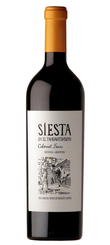 Siesta Cabernet Franc 2014 Front Bottle Shot