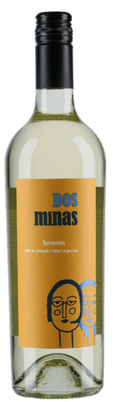 Dos Minas Torrontes 2017 Front Bottle Shot