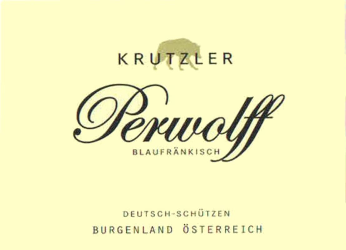Weingut Krutzler Perwolff Blaufrankisch 2014 Front Label