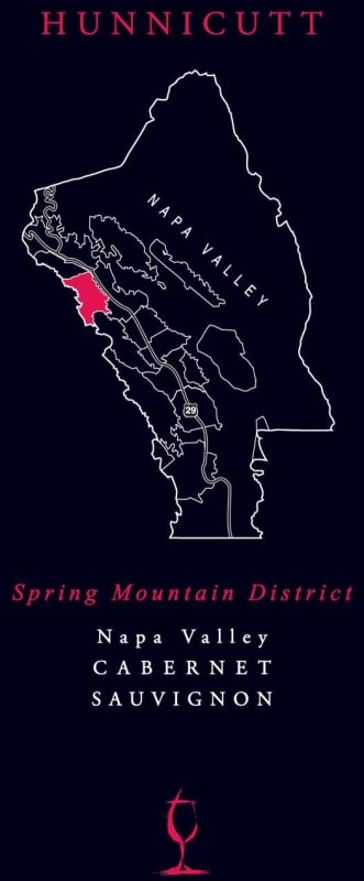 Hunnicutt Wines Spring Mountain District Cabernet Sauvignon 2009 Front Label
