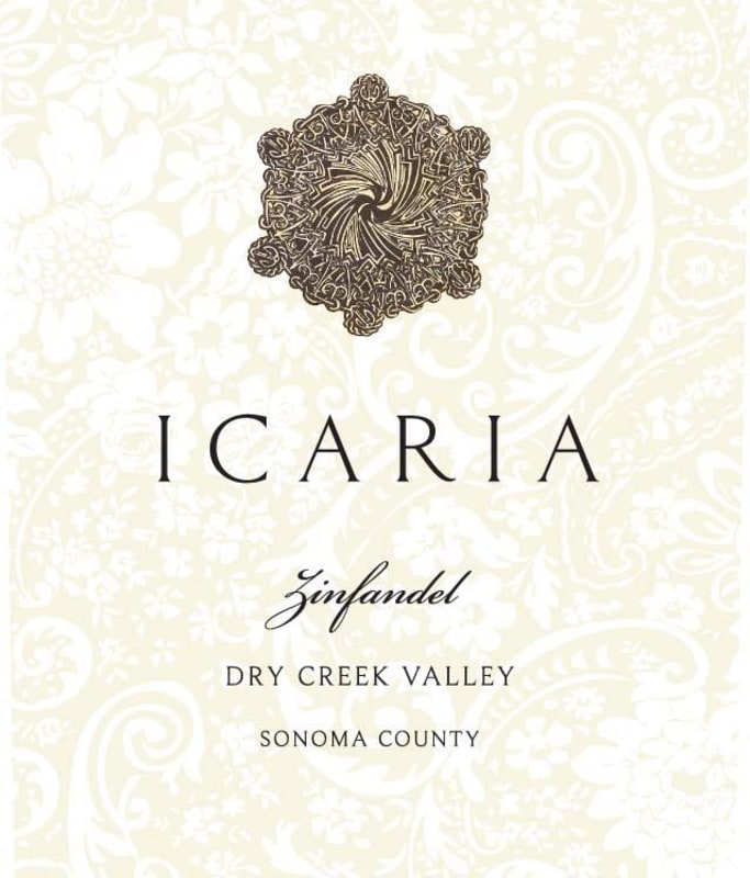 Icaria Creek Winery Zinfandel 2014 Front Label