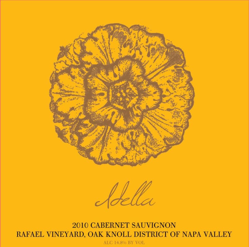 Idella Wines Rafael Vineyard Cabernet Sauvignon 2010 Front Label