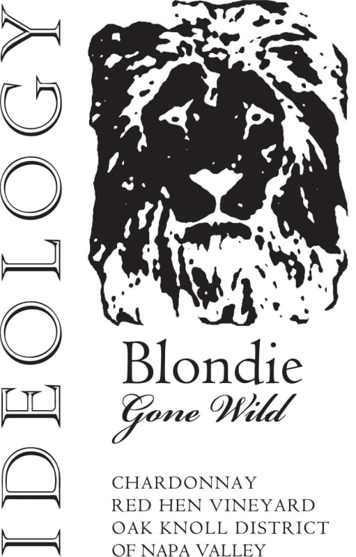Ideology Cellars Blondie Gone Wild Red Hen Vineyard Chardonnay 2013 Front Label