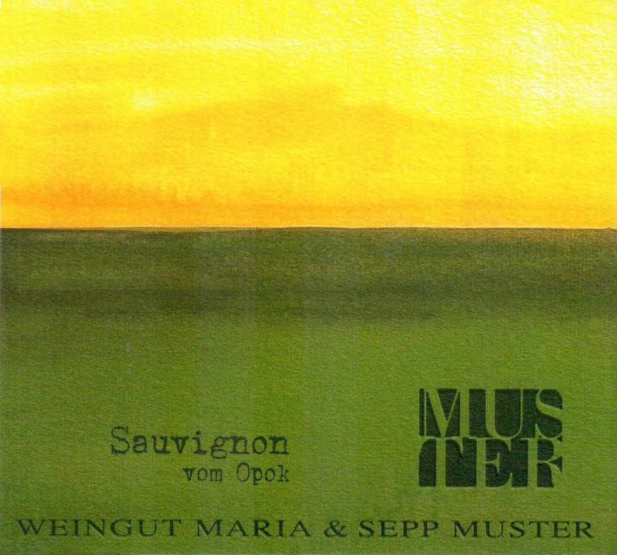 Weingut Maria & Sepp Muster vom Opok Sauvignon 2013 Front Label