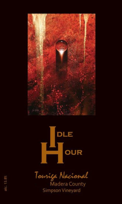 Idle Hour Winery Touriga Nacional 2013 Front Label