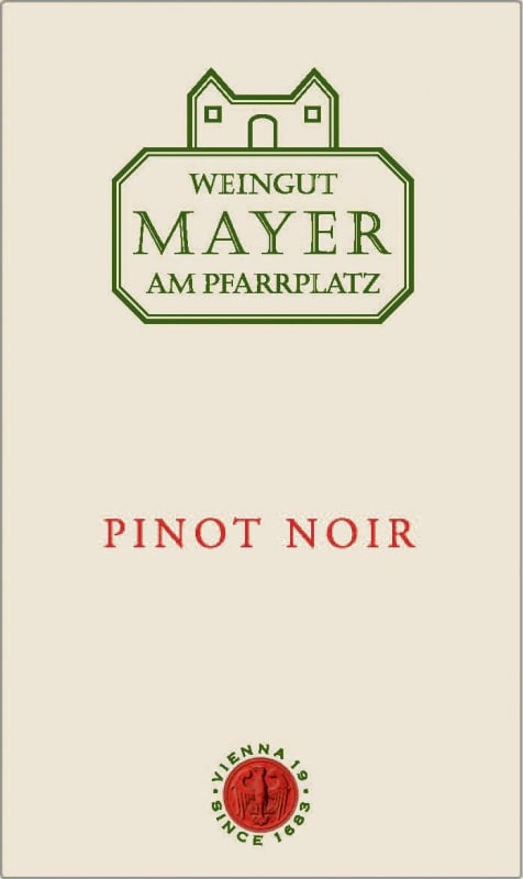 Weingut Mayer am Pfarrplatz Pinot Noir 2013 Front Label