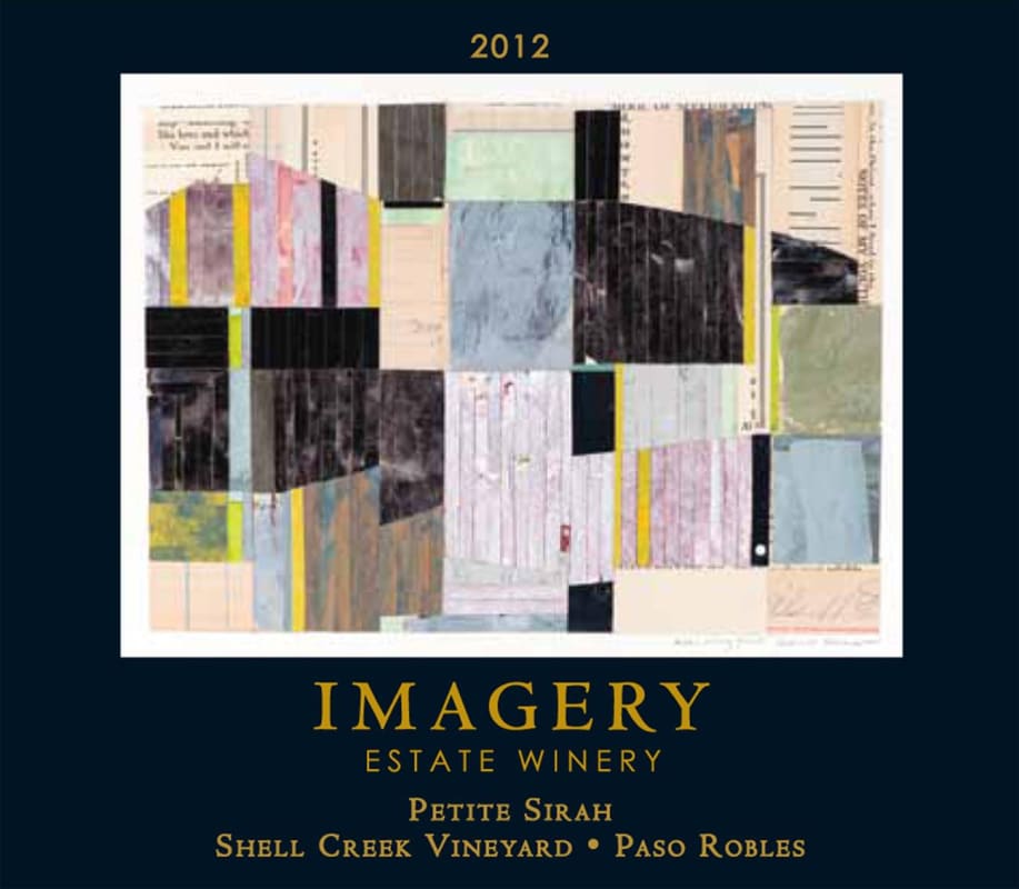 Imagery Estate Winery Petite Sirah 2012 Front Label