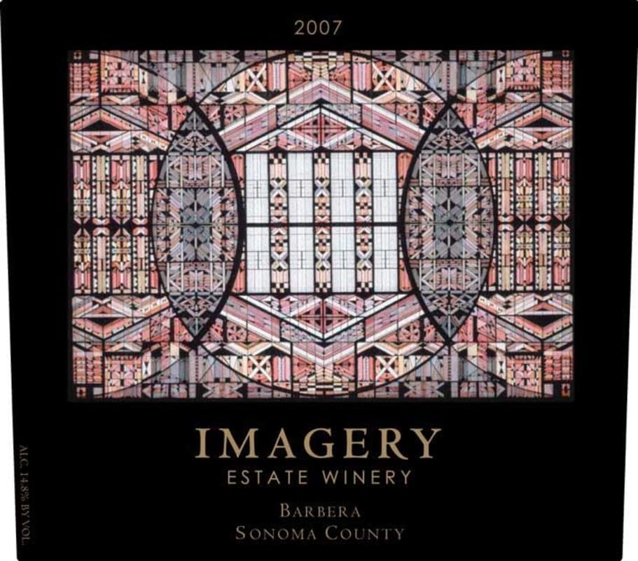 Imagery Estate Winery Barbera 2007 Front Label