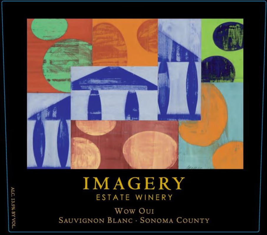 Imagery Estate Winery Wow Oui Sauvignon Blanc 2012 Front Label