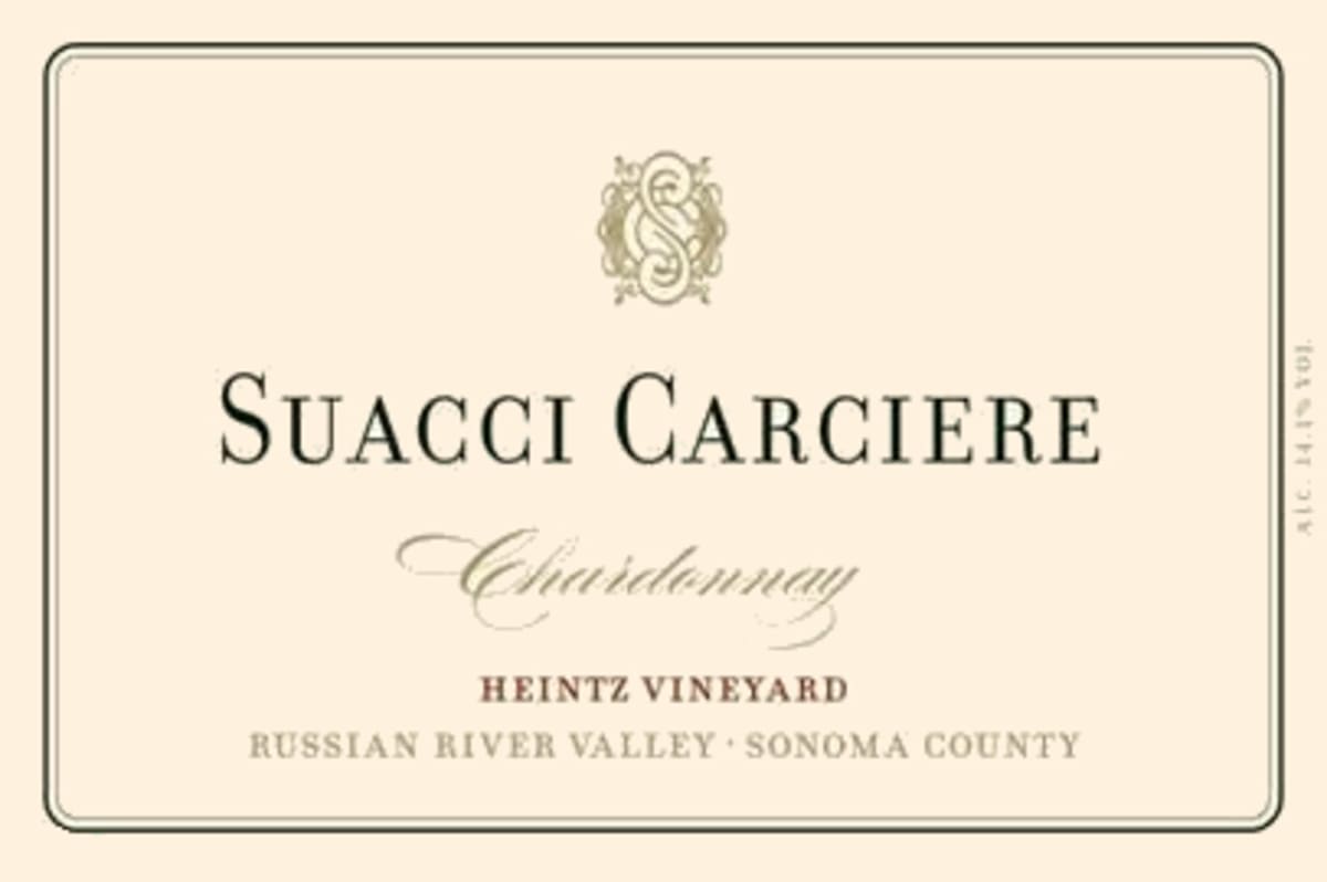 Suacci Carciere Heintz Vineyard Chardonnay 2007 Front Label