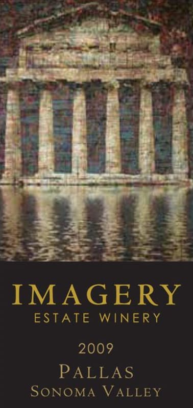 Imagery Estate Winery Pallas Red 2009 Front Label