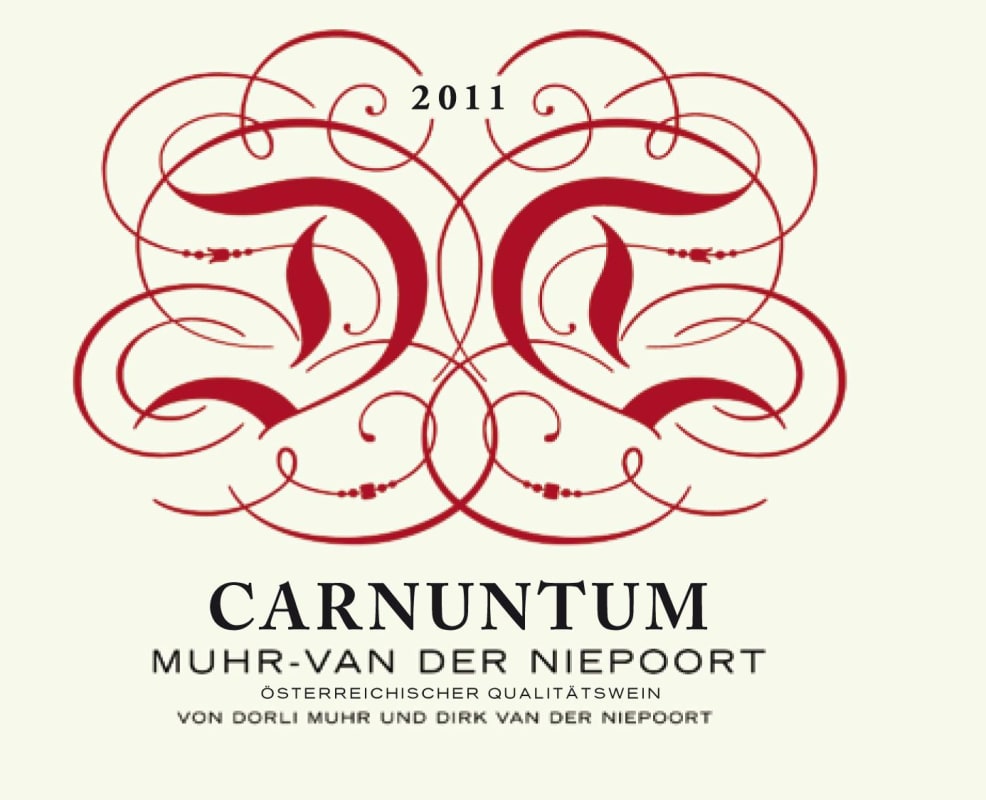 Weingut Muhr-van der Niepoort Carnuntum Blaufrankisch 2011 Front Label
