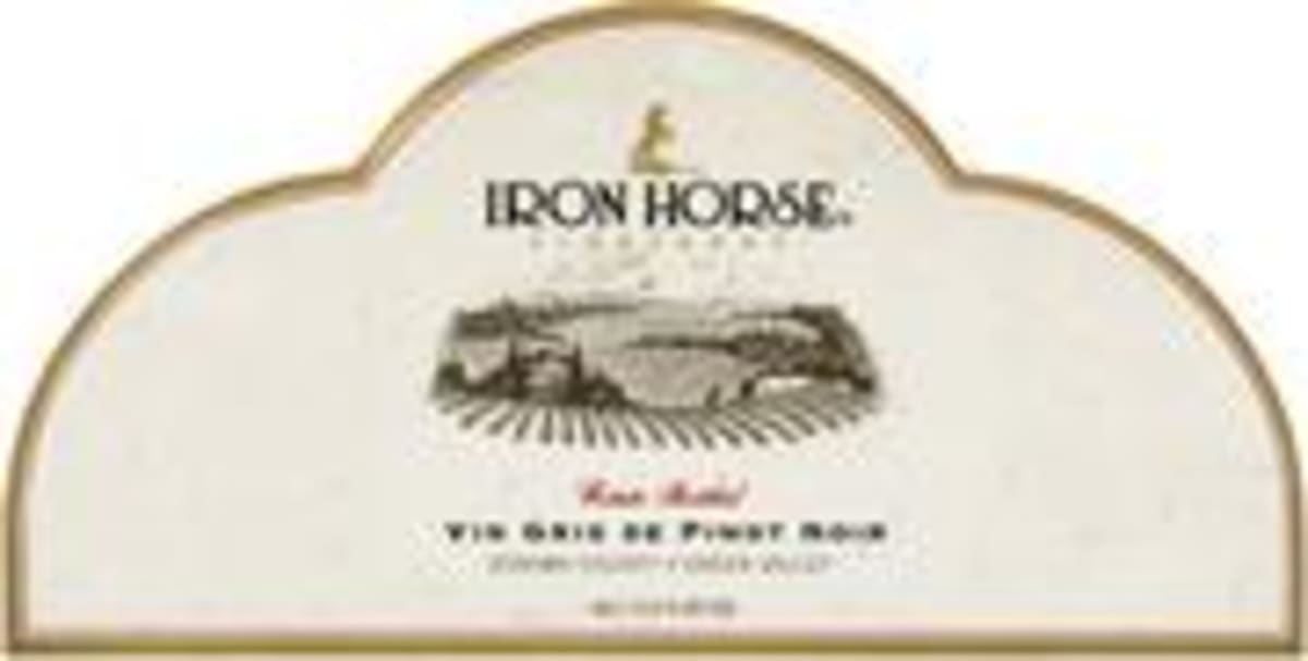 Iron Horse Vin Gris de Pinot Noir 1999 Front Label