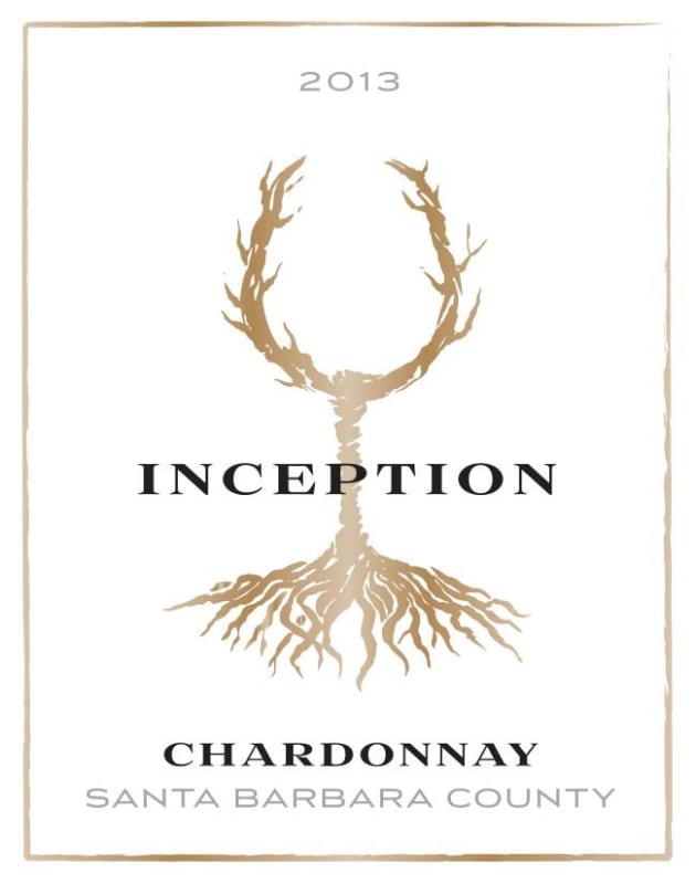 Inception Wines Chardonnay 2013 Front Label