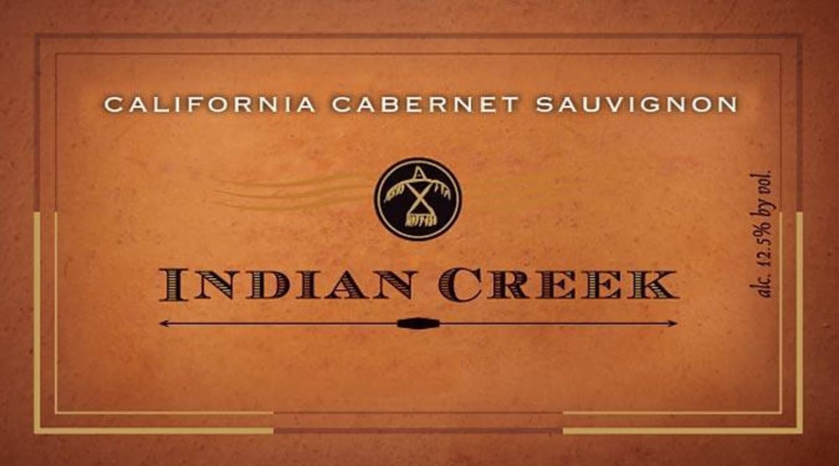 Indian Creek (Stowe) Winery Cabernet Sauvignon 2012 Front Label