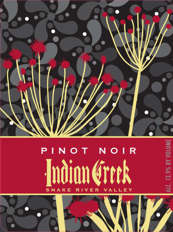 Indian Creek (Stowe) Winery Pinot Noir 2011 Front Label