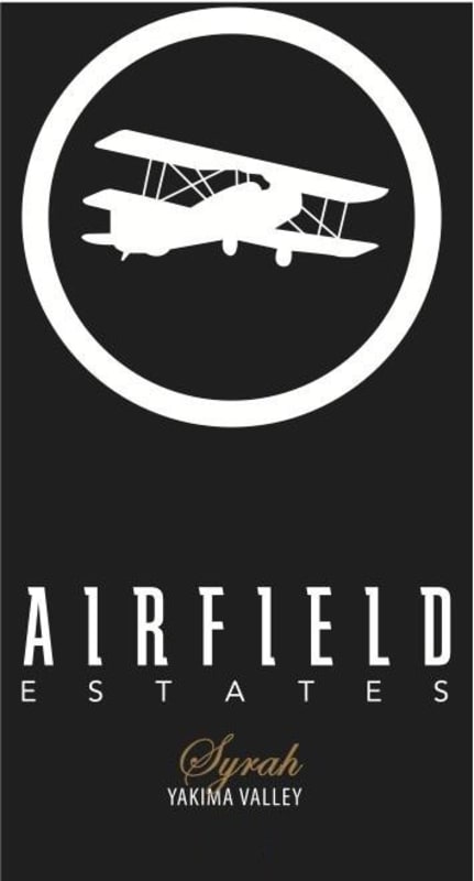 Airfield Estate Syrah 2013 Front Label