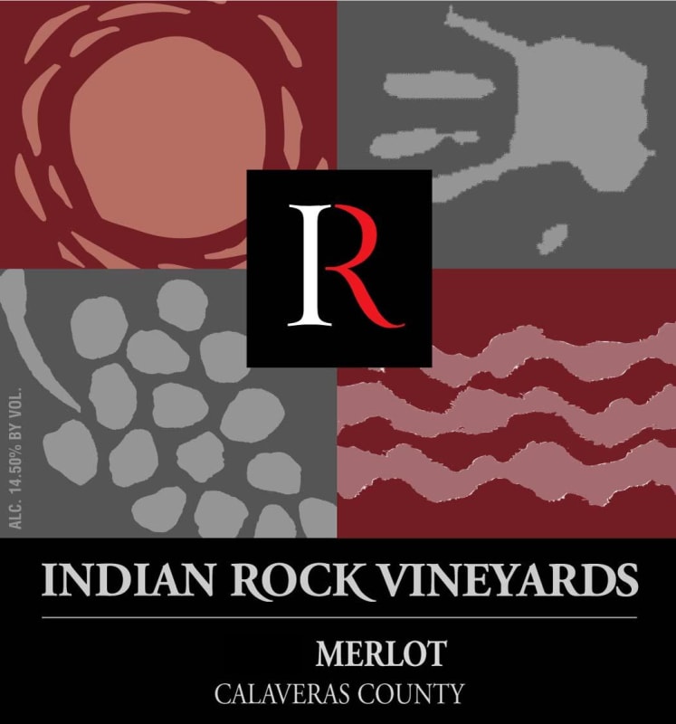 Indian Rock Vineyards Merlot 2011 Front Label