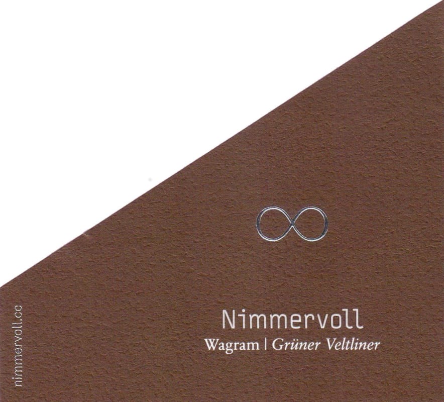 Weingut Nimmervoll Gruner Veltliner 2015 Front Label