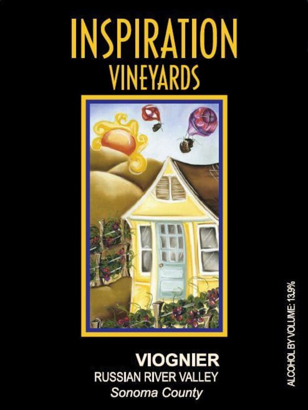 Inspiration Vineyards Viognier 2014 Front Label