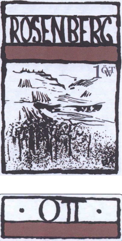 Weingut OTT Rosenberg Erste OTW Lage Gruner Veltliner 2009 Front Label