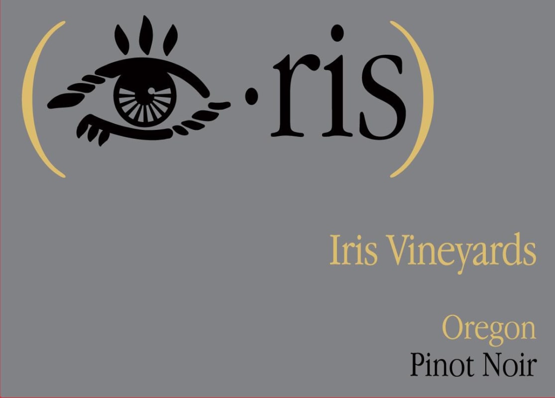 Iris Vineyards Vineyards Pinot Noir 2013 Front Label