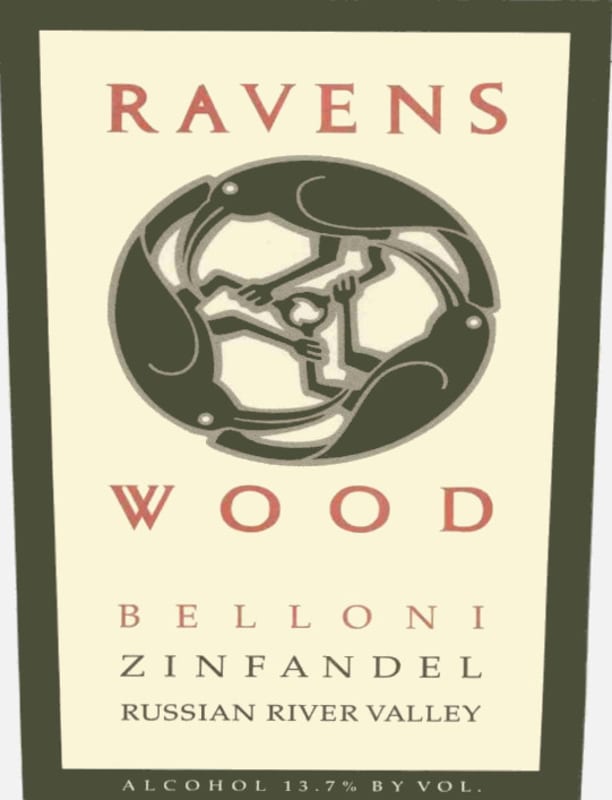 Ravenswood Belloni Ranch Zinfandel 2009 Front Label