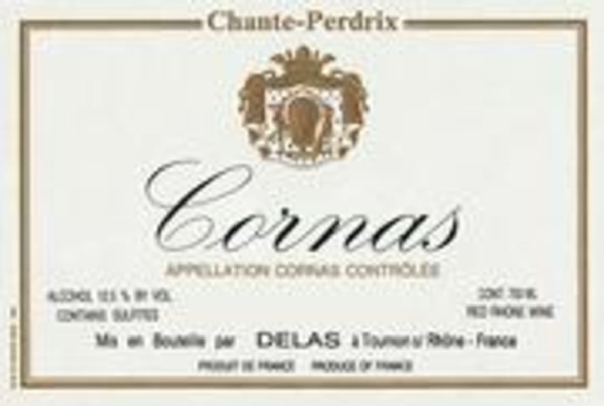 Delas Cornas Chante-Perdrix 1997 Front Label