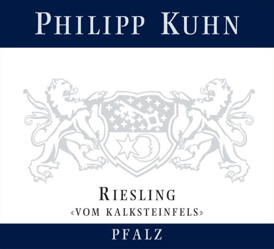 Weingut Philipp Kuhn vom Kalksteinfels Trocken Riesling 2012 Front Label