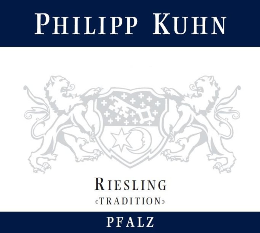 Weingut Philipp Kuhn Tradition Trocken Riesling 2015 Front Label