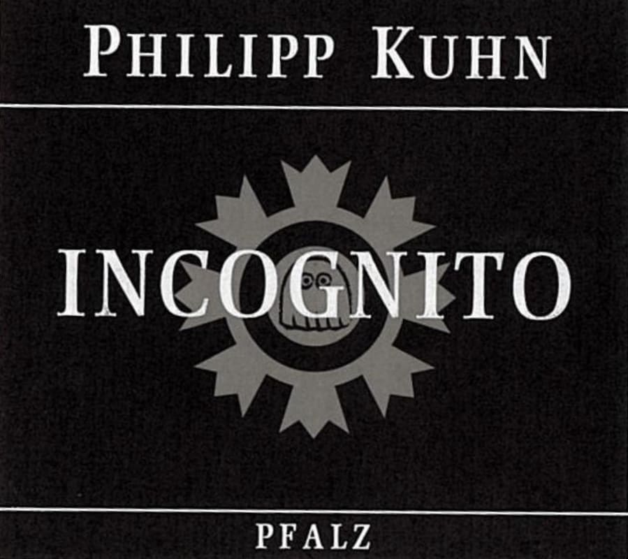 Weingut Philipp Kuhn Pfalz Cuvee Incognito 2013 Front Label
