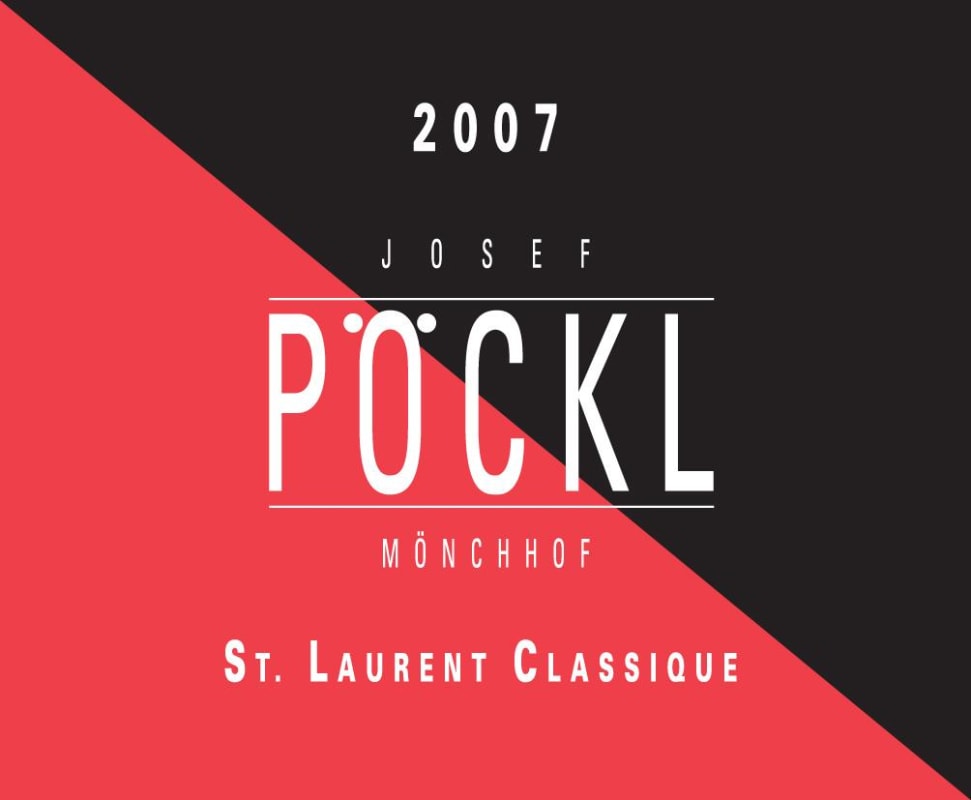 Weingut Pockl Monchhof St.Laurent Classique 2007 Front Label