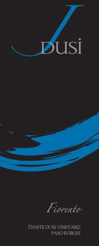 J Dusi Wines Fiorento 2010 Front Label