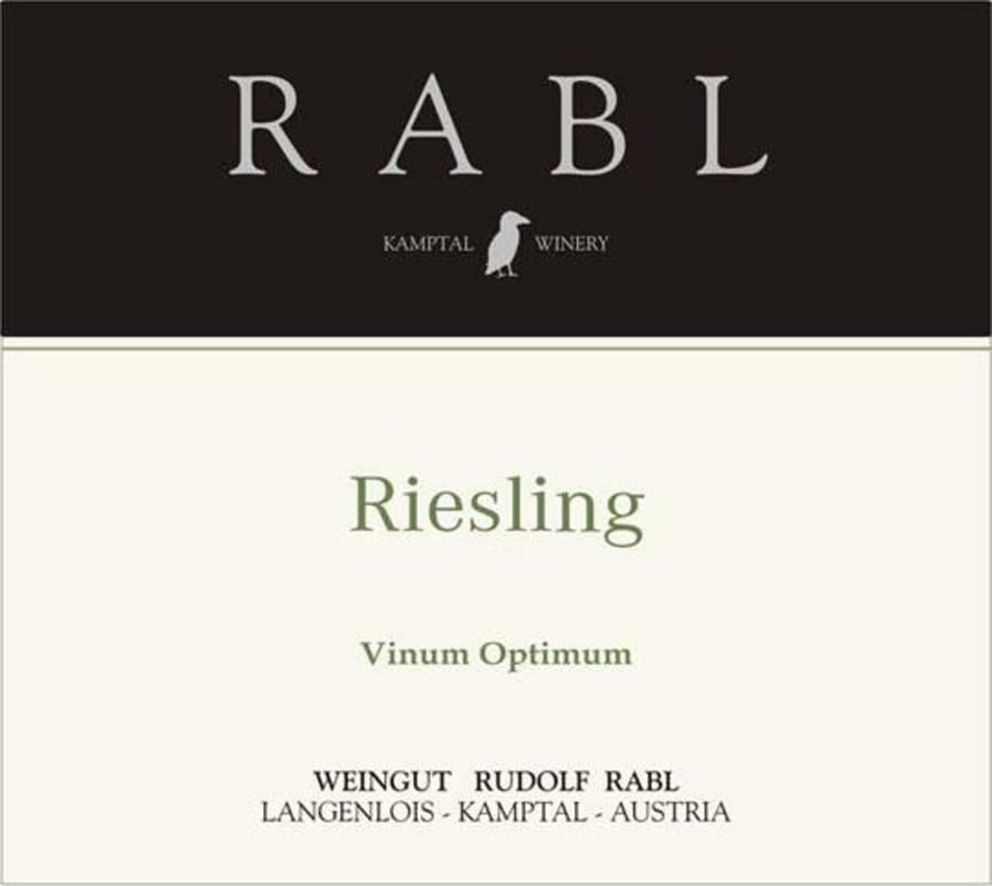 Weingut Rabl Vinum Optimum Riesling 2010 Front Label