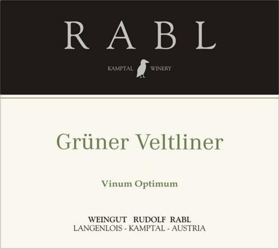 Weingut Rabl Vinum Optimum Gruner Veltliner 2012 Front Label