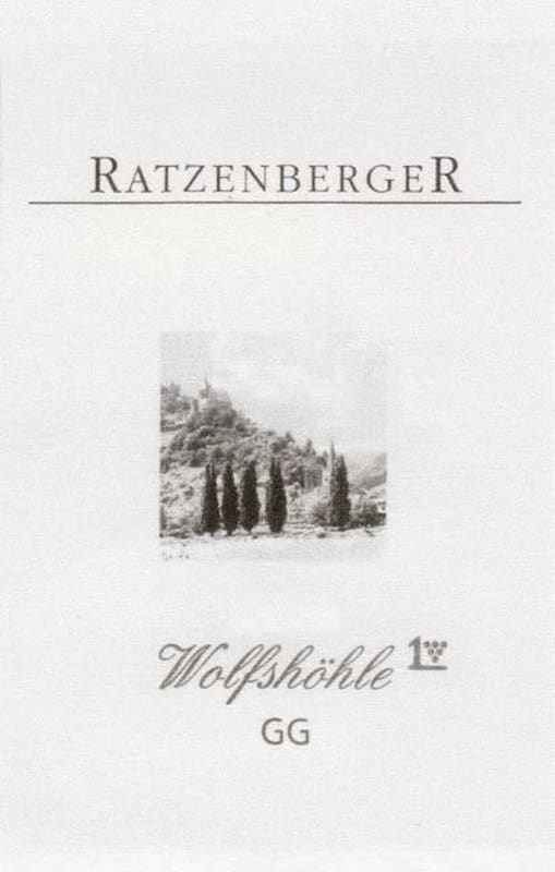 Weingut Ratzenberger Bacharacher Wolfshohle Grosses Gewachs Riesling 2012 Front Label