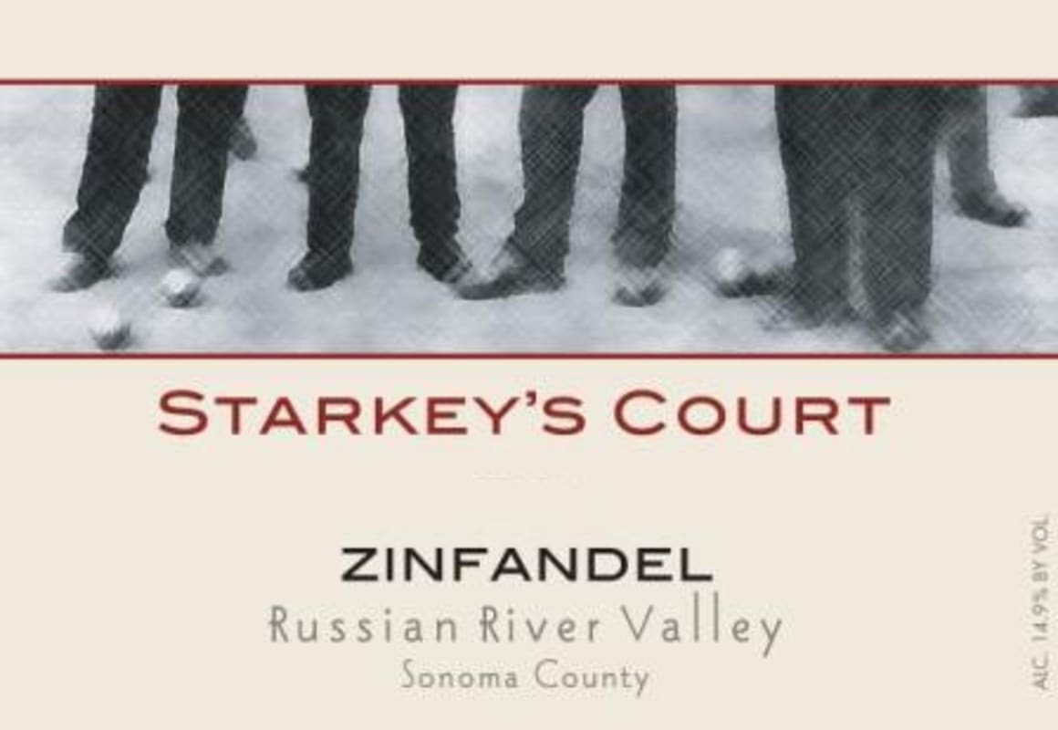 J. Keverson Winery Starkeys Court Zinfandel 2010 Front Label