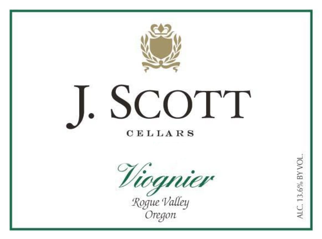 J. Scott Viognier 2012 Front Label