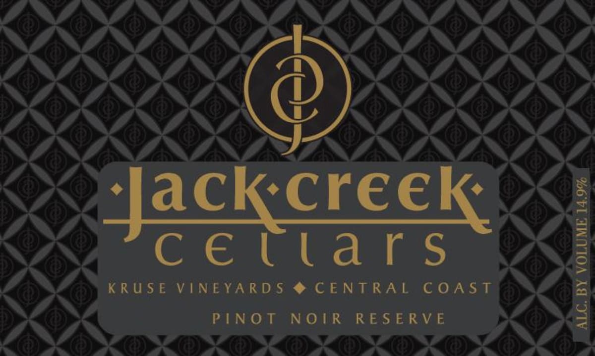 Jack Creek Cellars Kruse Vineyard Reserve Pinot Noir 2013 Front Label