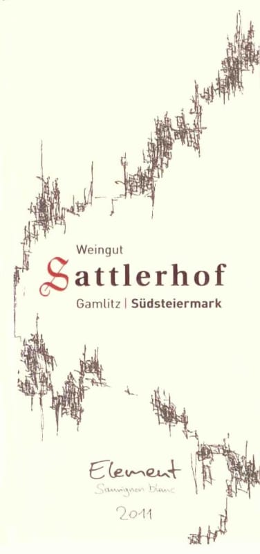 Weingut Sattlerhof Element Sauvignon Blanc 2011 Front Label