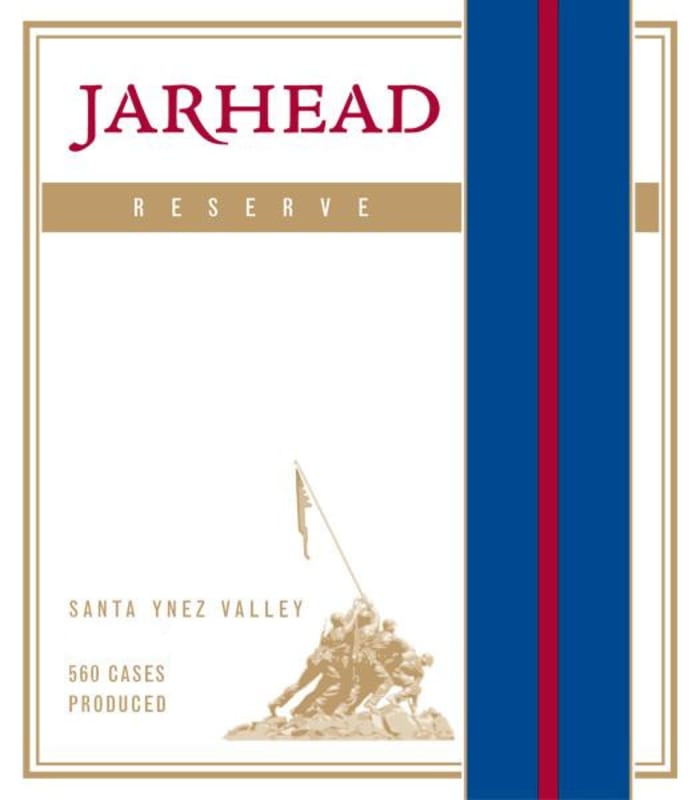 Jarhead Wine Co Jarhead Reserve Red 2010 Front Label